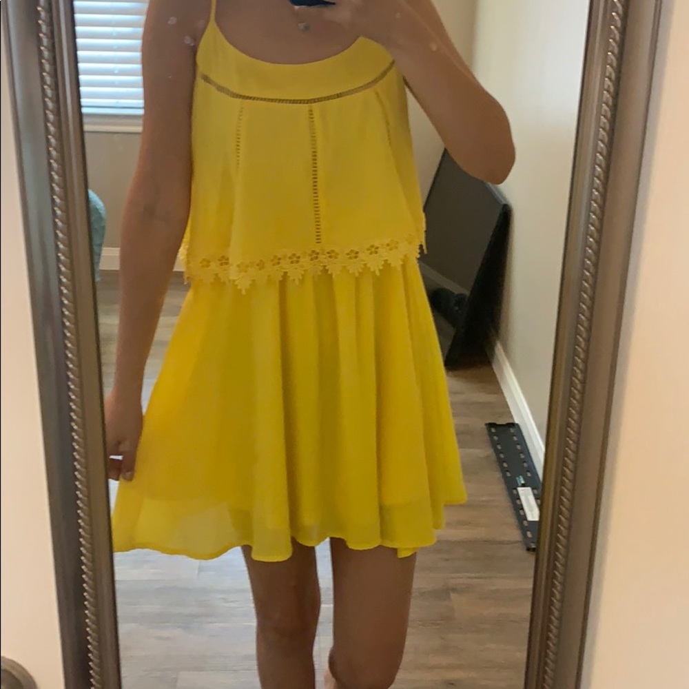 GIANNI BINI YELLOW DRESS